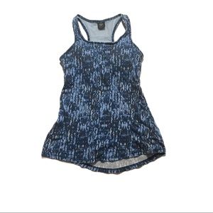 Gaiam Athleisure Racerback Athletic Workout Tank Top Built In Padded Bra Small